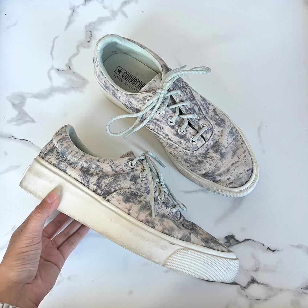 Converse x John Elliott Skid Grip OX French Oak Sneakers Size 9.5